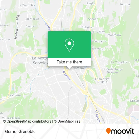 Gemo map