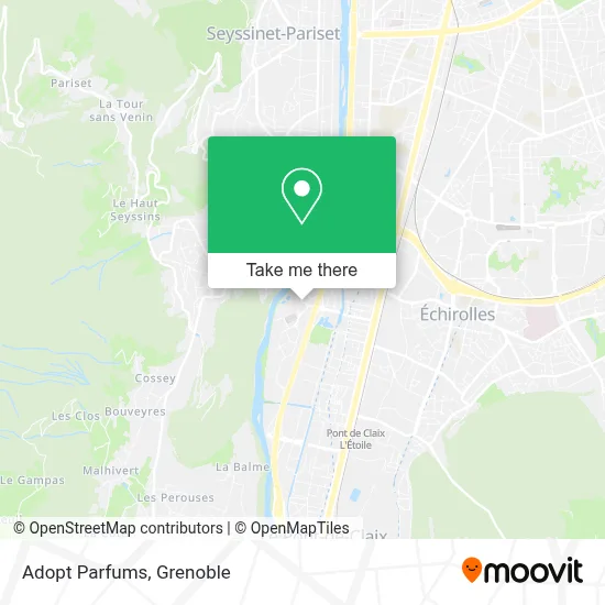 Adopt Parfums map