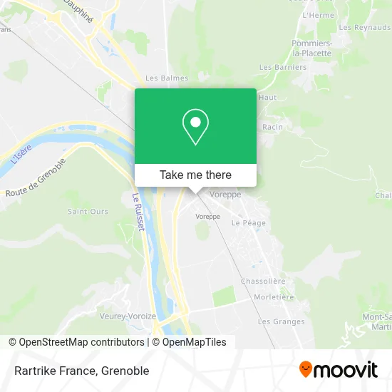 Rartrike France map