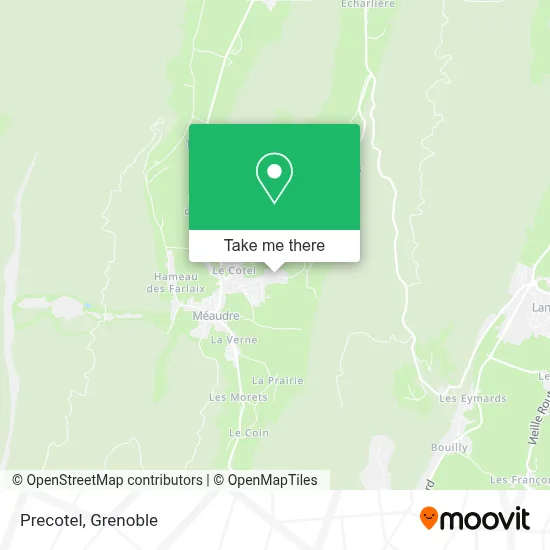 Precotel map
