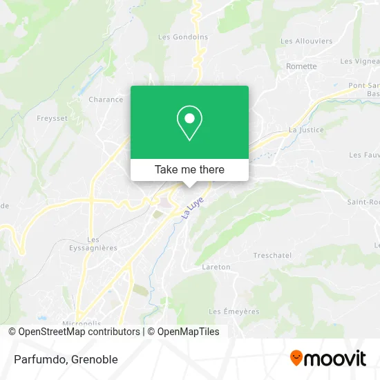 Parfumdo map