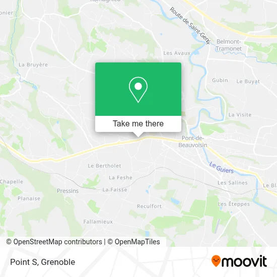 Point S map