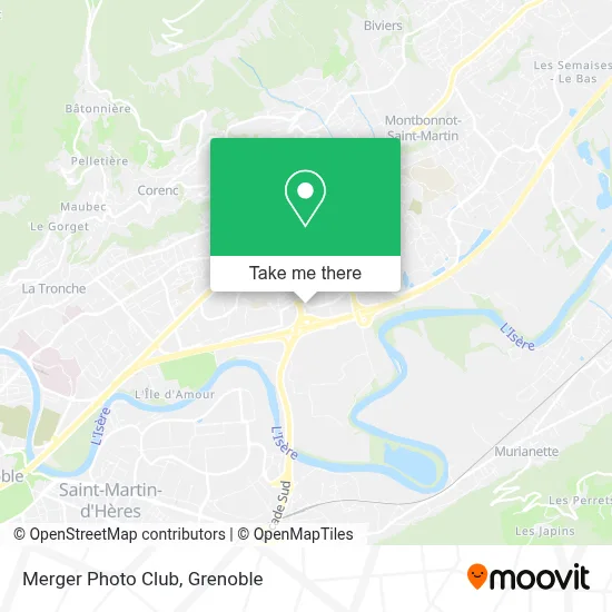Merger Photo Club map