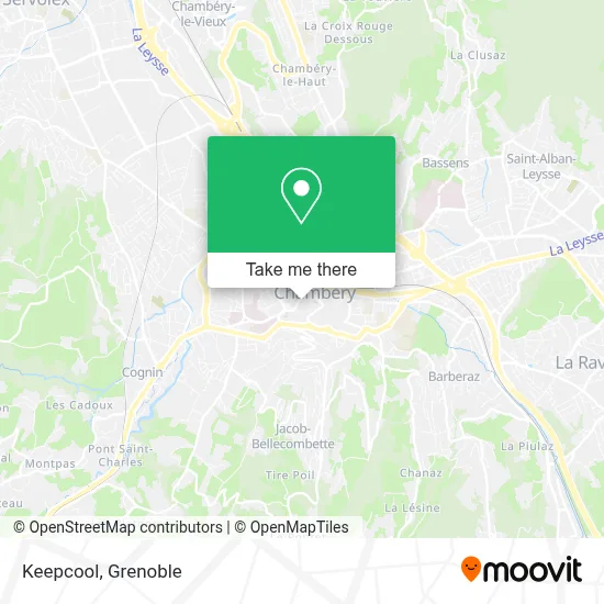 Keepcool map