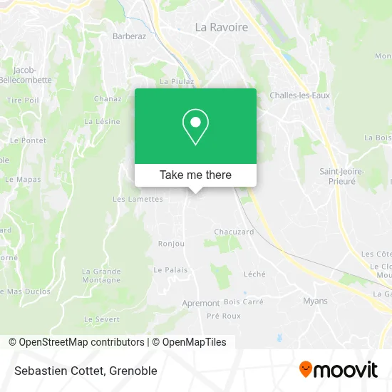 Sebastien Cottet map