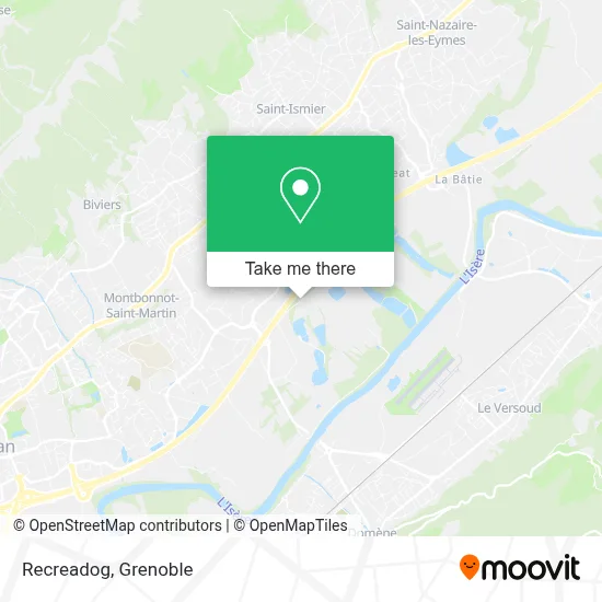 Recreadog map