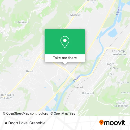 Un Amour De Chien map