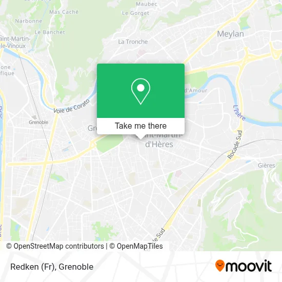 Redken (Fr) map