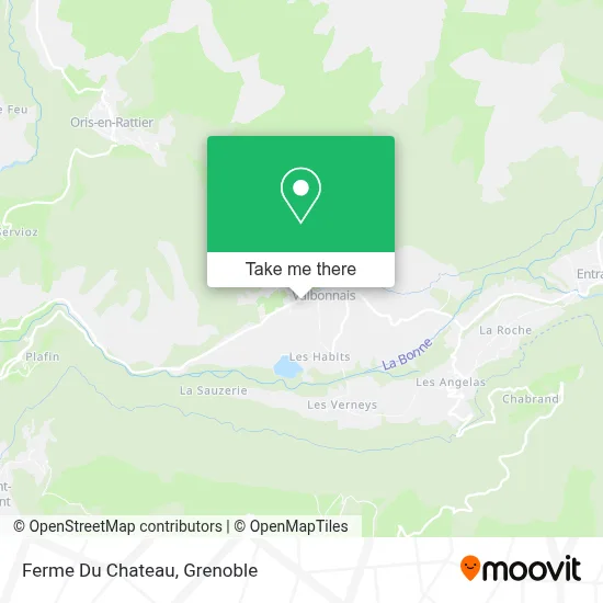 Ferme Du Chateau map
