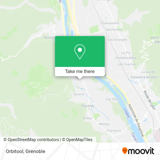 Orbitool map