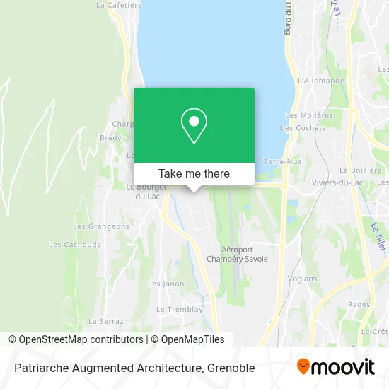 Patriarche Augmented Architecture map
