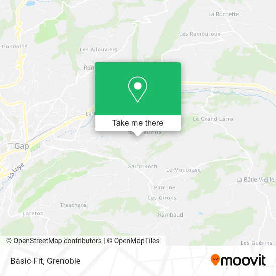 Basic-Fit map