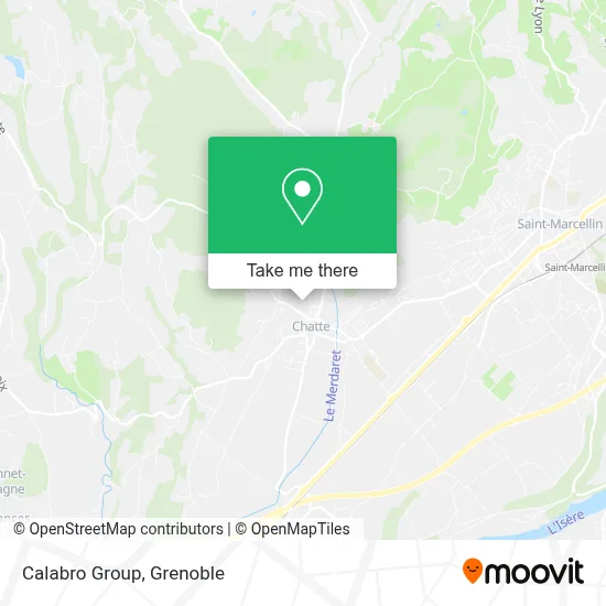 Calabro Group map