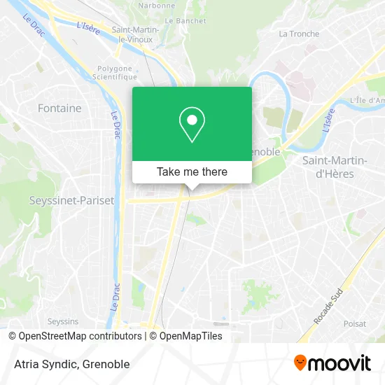 Atria Syndic map