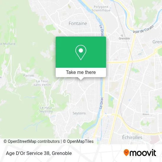 Age D'Or Service 38 map