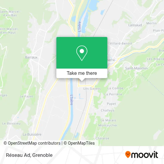 Réseau Ad map