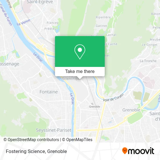 Fostering Science map