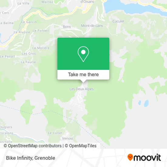 Bike Infinity map