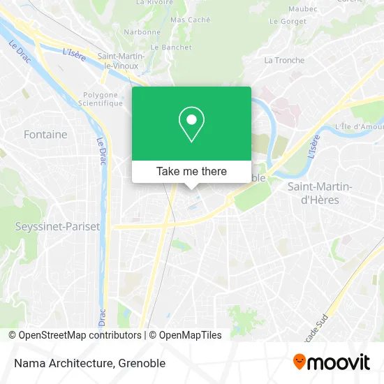 Nama Architecture map