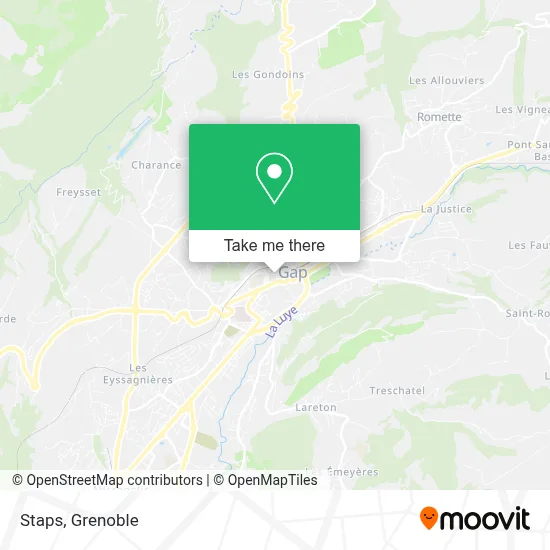 Staps map