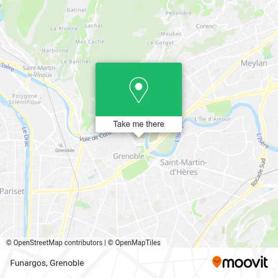 Funargos map