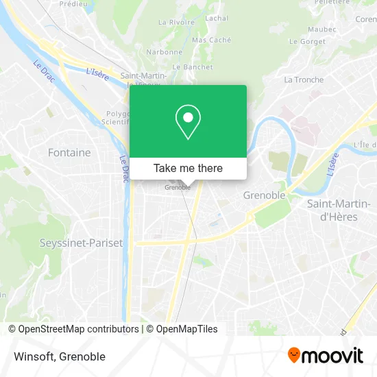 Winsoft map