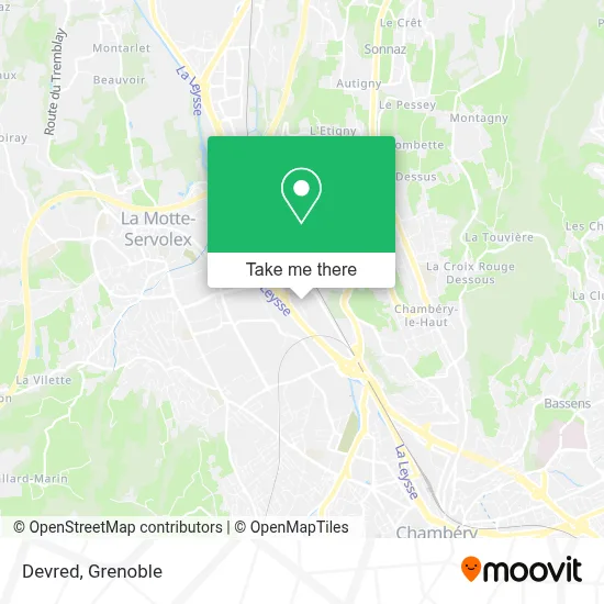 Devred map