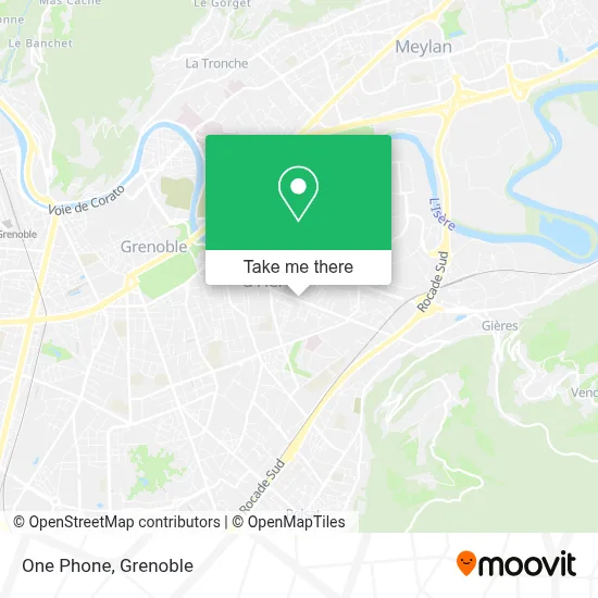 One Phone map