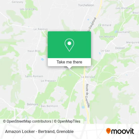 Amazon Locker - Bertrand map