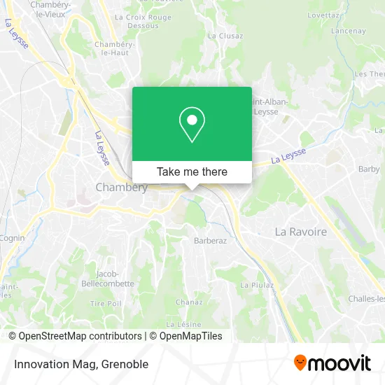 Innovation Mag map