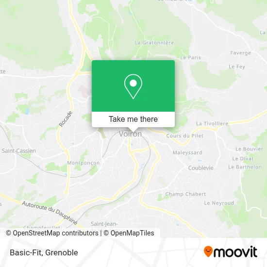Basic-Fit map