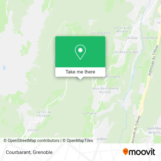 Courbarant map