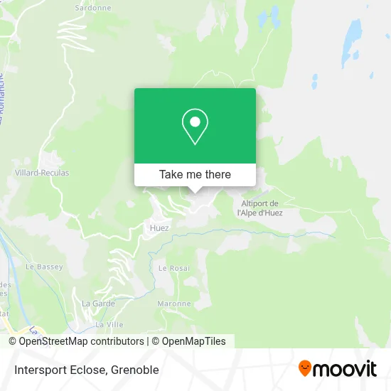 Intersport Eclose map