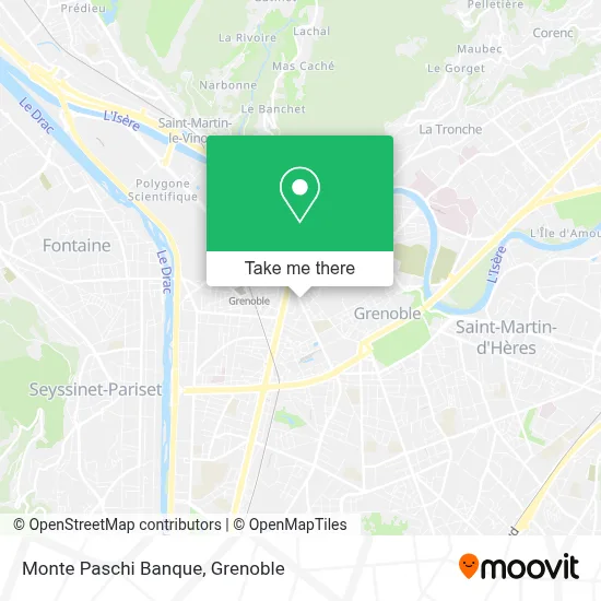Monte Paschi Banque map