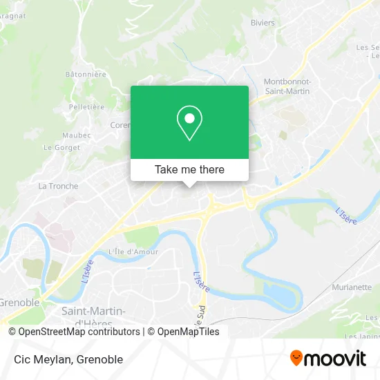 Cic Meylan map