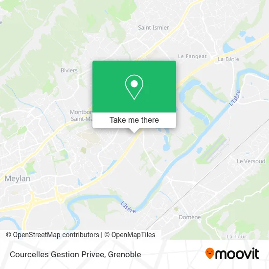 Courcelles Gestion Privee map