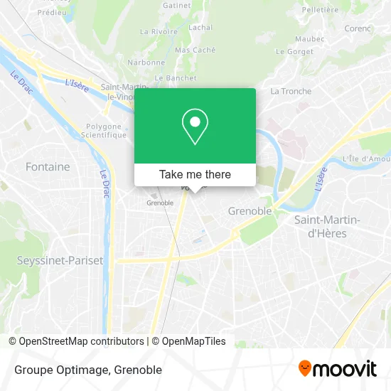 Groupe Optimage map