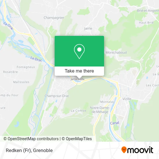 Redken (Fr) map