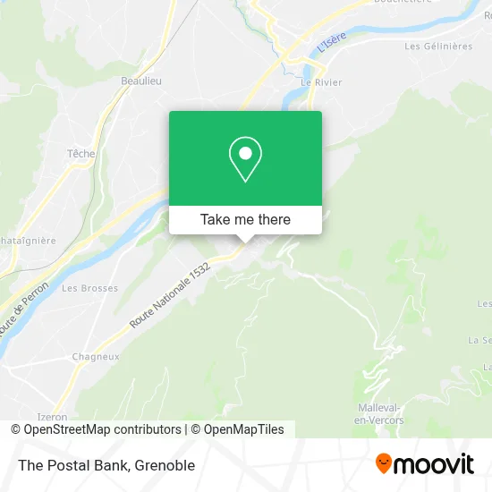 La Banque Postale map