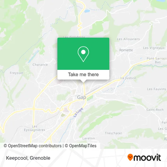 Keepcool map