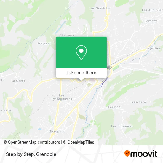 Step by Step map
