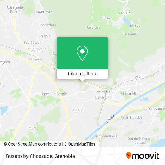Busato by Chossade map