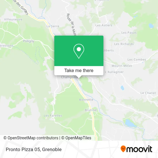 Pronto Pizza 05 map