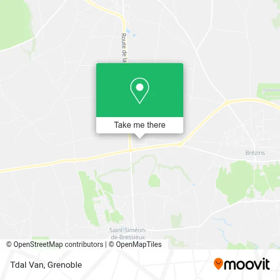 Tdal Van map