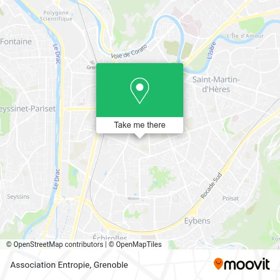 Association Entropie map