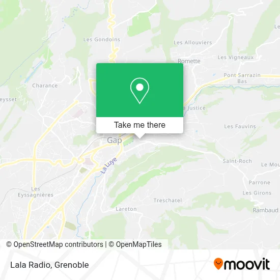 Lala Radio map