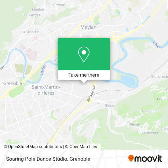 Soaring Pole Dance Studio map