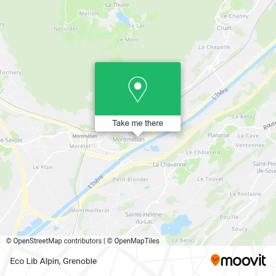 Eco Lib Alpin map