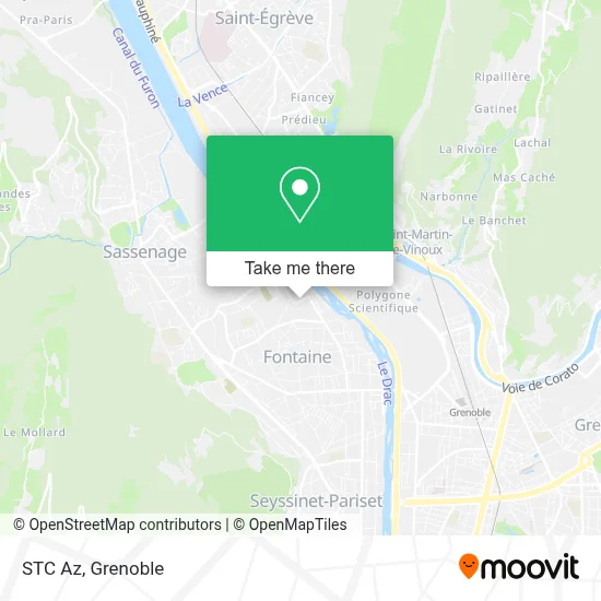 STC Az map