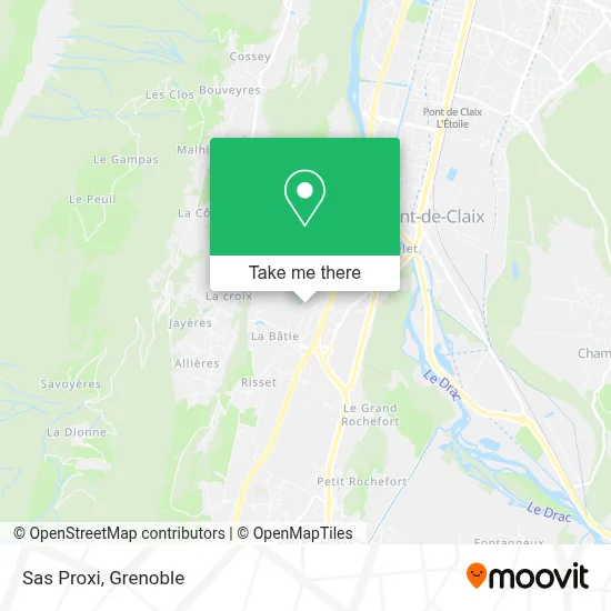 Sas Proxi map